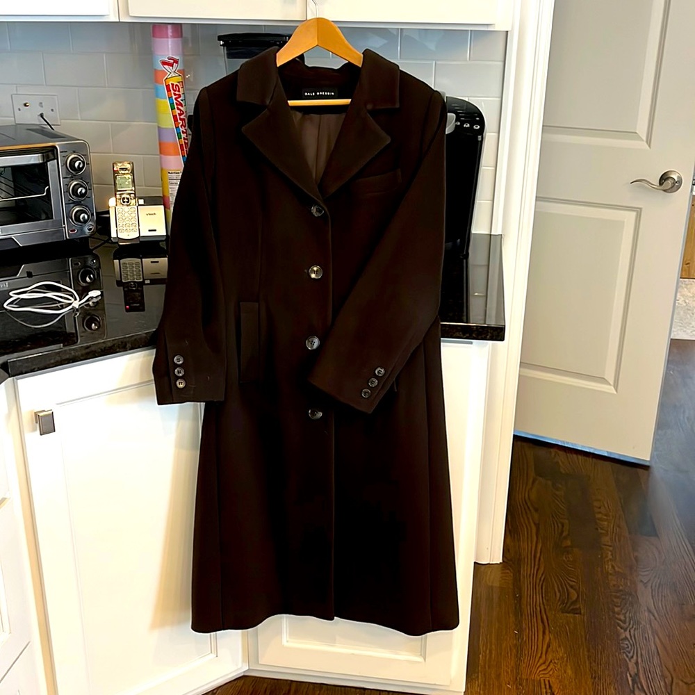 Dale Dressin cashmere coat